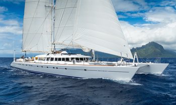 Experience paradise this winter with catamaran rental DOUCE FRANCE on an indulgent Tahiti yacht charter