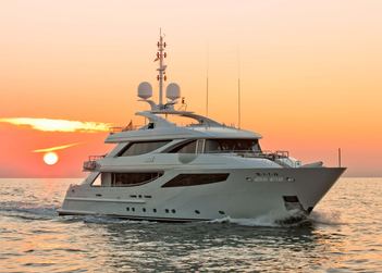 Aziza yacht charter in Ibiza