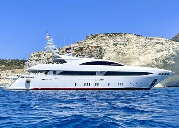 Sea Wolf yacht charter in Santorini