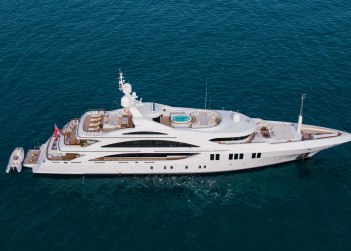La Blanca yacht charter in Cannes