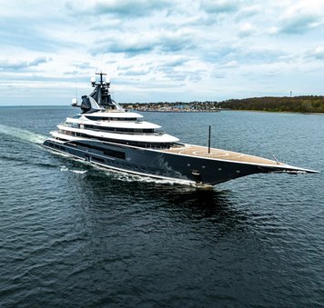 122M Lürssen superyacht charter KISMET announces global debut at 2024 Monaco Yacht Show