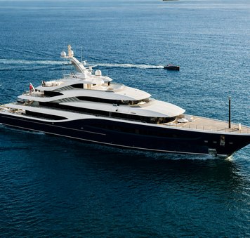 Turquoise Yachts Delivers 88m Charter Yacht ANGELIQUE as the Largest Yacht Ever Built in Turkey