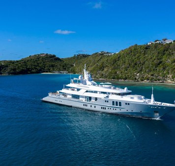 73m Charter Yacht SIREN Confirmed for the Palm Beach International Boat Show