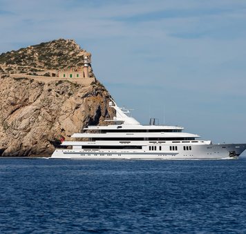 76M Amels Superyacht BOADICEA joins Caribbean yacht charter fleet