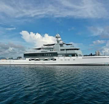 85m Charter Yacht BOLD takes crown as largest attending yacht rental at 2025 Palm Beach International Boat Show