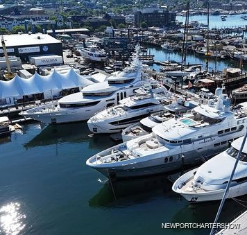 Doors open on the 2025 Newport Charter Yacht Show