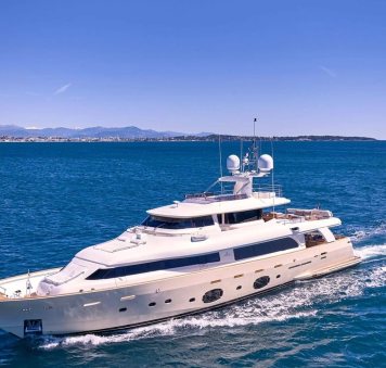Custom Line superyacht BEST OFF joins West Mediterranean yacht charter fleet