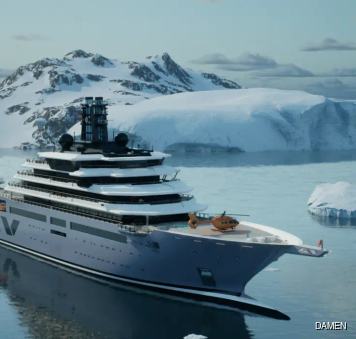 Damen Shiprepair Vlissingen and Rossilini’s Four-10 sign outfitting contract for world's largest yacht for charter REV OCEAN