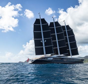 2025 Cannes Yachting Festival At Anchor: 105M Superyacht Charter BLACK PEARL Set To Adorn  The Bay of Cannes