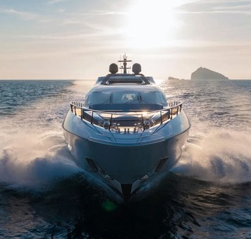 Award-winning Mangusta 104 REV yacht OFFLINE joins the charter market