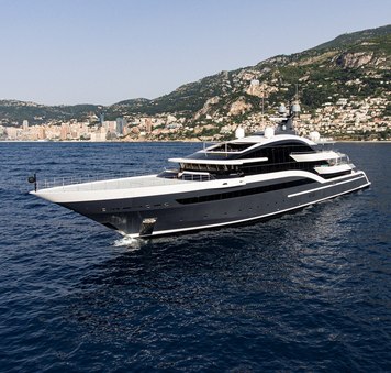 Monaco Yacht Show 2025: 90M Oceanco Charter Yacht LUNA Joins Official Attending Fleet