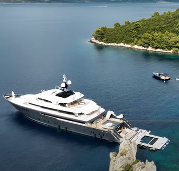 Charter yacht LOON raises the bar on Mediterranean yacht charters with new Anvera chaseboat