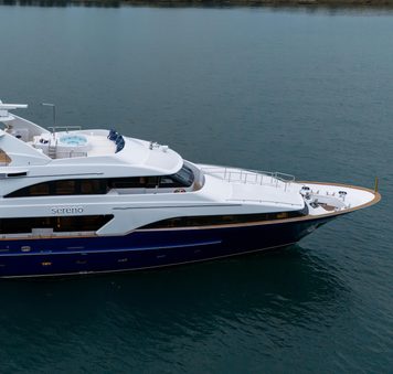 Benetti superyacht SERENO joins 2025 Mediterranean yacht charter fleet