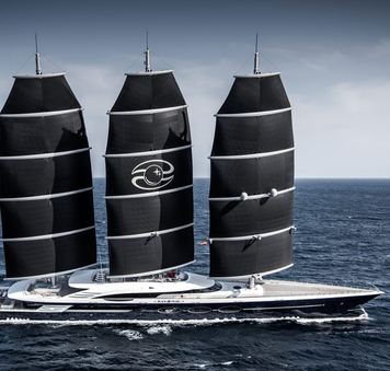 Captivating 105m sailing yacht BLACK PEARL joins Caribbean yacht charter fleet