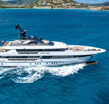 Sanlorenzo Superyacht SEVEN SINS Now Available for Ibiza and Mallorca Yacht Charters Summer 2026