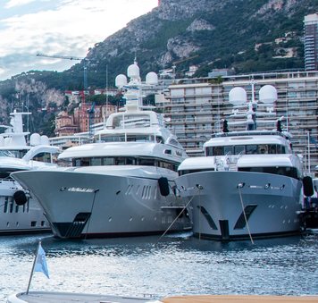 Opening day at the 2024 Monaco Yacht Show