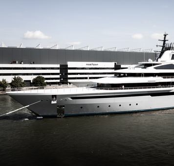 Largest Oceanco Ever Built: 111m Hybrid Superyacht LEVIATHAN Launched Ahead of Sea Trials