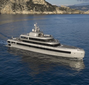 72M Admiral Superyacht GECO by Giorgio Armani Joins Mediterranean Charter Fleet 