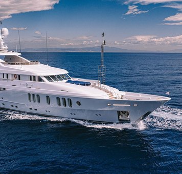 Luxury Yacht Charter RARE FIND Opens July and August Availability for Greece Yacht Charters