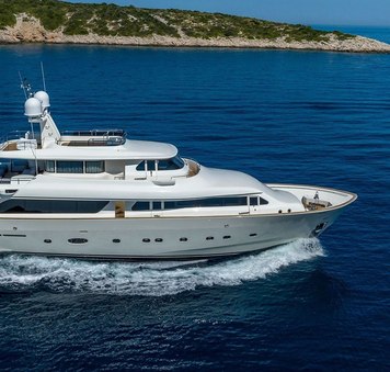 Explore the Adriatic on an indulgent Croatia yacht charter with motor yacht KLOBUK 