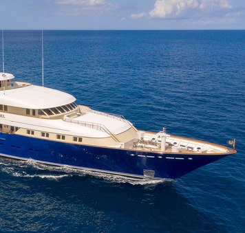 Superyacht charter LAUREL announces availability for South of France and Croatia yacht charters this summer