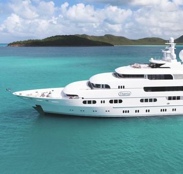 Superyacht charter TITANIA offers jaw-dropping 30% discount on Mediterranean yacht charters
