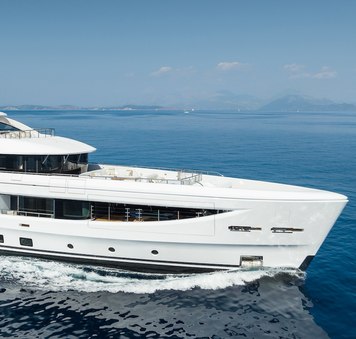 Benetti superyacht INDIGO opens 2027 Balearics yacht charter bookings