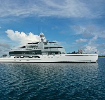 85m Charter Yacht BOLD takes crown as largest attending yacht rental at 2025 Palm Beach International Boat Show