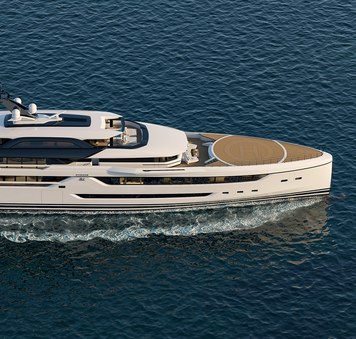 85m Golden Yachts superyacht O’CEANIS set to join global yacht charter fleet in 2027