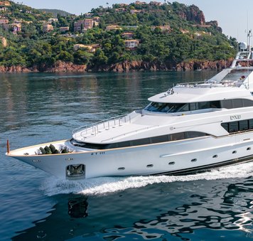 Benetti charter yacht DXB available for Mediterranean yacht charters