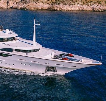 Benetti superyacht charter IDYLLIC unveils 25% discounts on 2025 Greece yacht charters