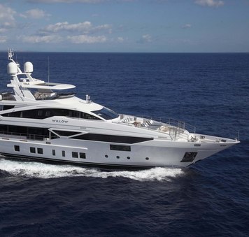 Yacht Charter WILLOW Confirmed for 2026 Cannes Yachting Festival