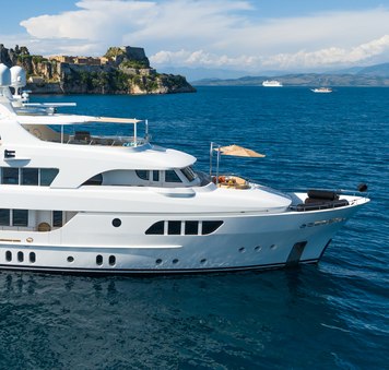 Celebrate Greek Easter aboard superyacht rental SERENITY with Special Rates on Greece yacht charters