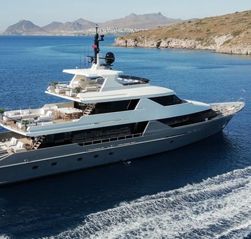 Embark on an indulgent Turkey yacht charter with motor yacht ILLUSION II