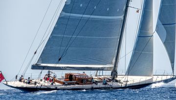 Rainbow charter yacht