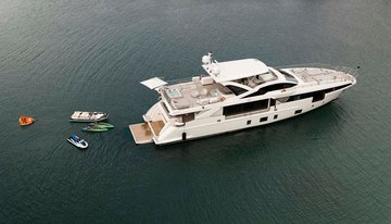 Alegria charter yacht