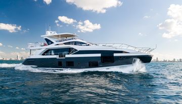 Cloud 9 charter yacht