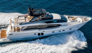 Aura I charter yacht