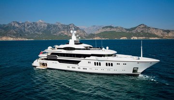 Almax charter yacht