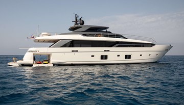 Cool charter yacht