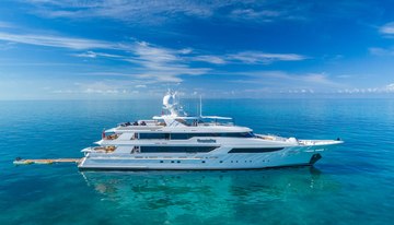 Hospitality charter yacht