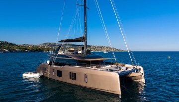Aura charter yacht