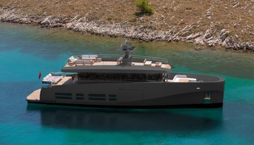 Kokonut's Wally charter yacht