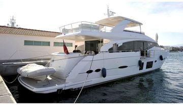 Allure charter yacht