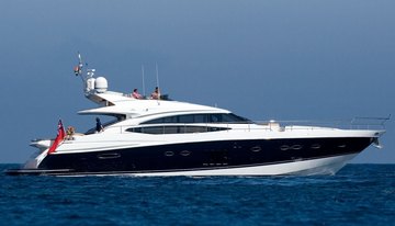 Princess V85 charter yacht