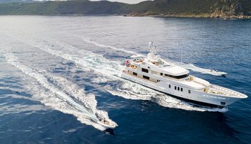 Adventure charter yacht