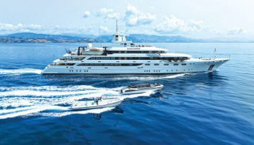 Emir yacht charter in East Mediterranean