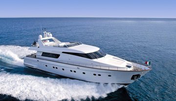 Alegria charter yacht
