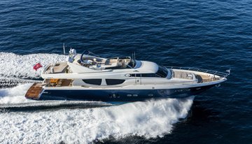 Mythos G charter yacht