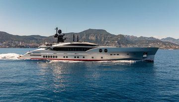 DB9 charter yacht